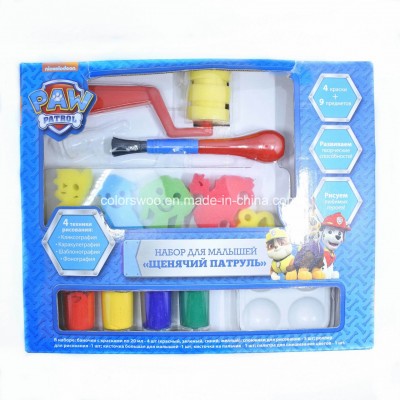 12PCS Sponge Painting Brushes Set Kids Early Learning Drawing Tools for DIY Arts Crafts